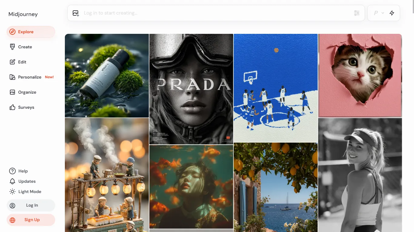 Midjourney 封面图